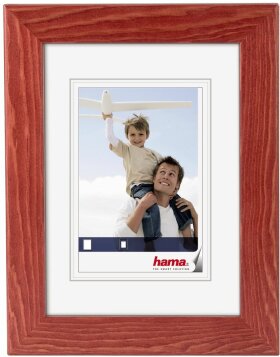 Hama wooden frame Riga 30x45 cm red
