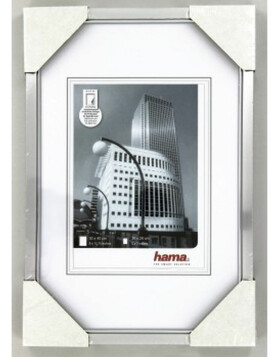 Valencia Plastic Frame, silver, 30 x 40 cm