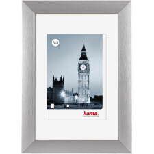 kwadratowa rama aluminiowa LONDON 40x40 cm w kolorze srebrnym