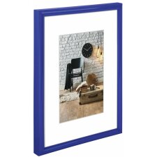 plastic frame Sevilla 40x40 cm blue