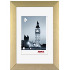 40x50 cm cadre photo aluminium LONDON en or
