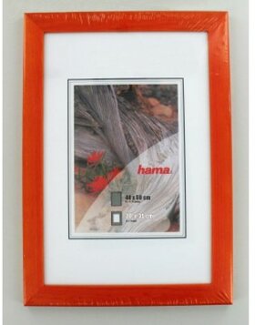 Hama wooden frame Riga 40x50 cm orange
