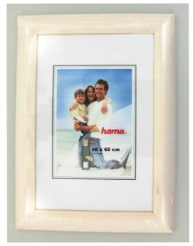 wooden frame Korfu 50x60 cm white