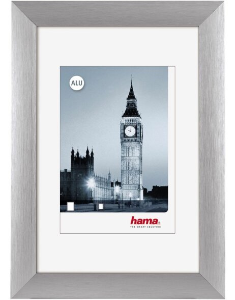 LONDON marco de aluminio 50x70 cm en plata