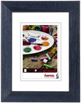 Hama wooden frame Riga 50x70 cm blue