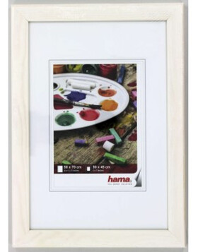 Hama wooden frame Riga 50x70 cm white