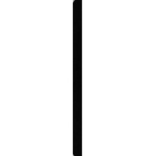 Plastikowa ramka Malaga 50x70 cm czarna