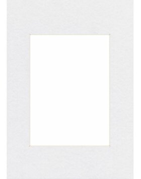 Premium Passepartout, Smooth White, 30 x 45 cm