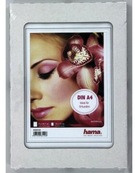 Hama Rahmenloser Bildhalter Antireflexglas 21x29,7 cm DIN A4