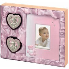 Baby Geschenk-Set HANNAH pink