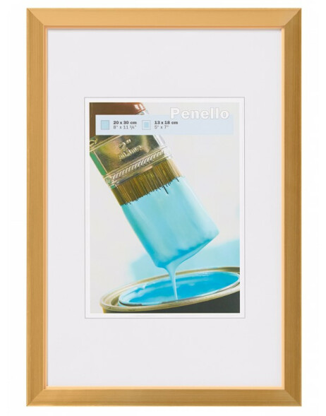 Plastic frame Penello 15x20 cm champagne