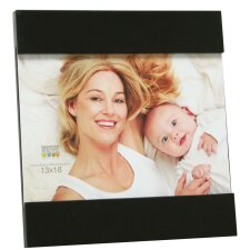 Black picture frame 8"x12" wood