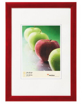 Manzana FSC wooden frame 10x15 cm red