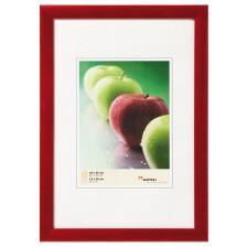 Manzana FSC wooden frame 15x20 cm red