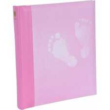 Album fotograficzny dla niemowląt STEPS różowy