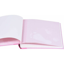Henzo Baby Fotoalbum STEPS rosa 28x30,5 cm 60 weiße Seiten