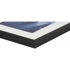 Aluminum frame Portofino 13x18 cm black