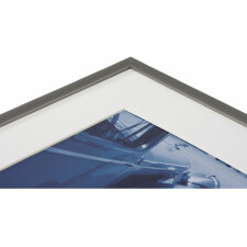 Aluminum frame Portofino steel 50x70 cm