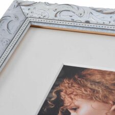 Marco barroco chic 40x50 cm blanco