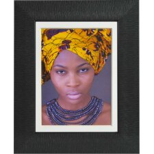 Africa plastic frame 13x18 cm black