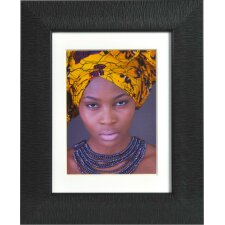 Africa plastic frame 15x20 cm black
