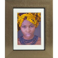 Africa plastic frame 18x24 cm gold