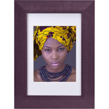 Africa plastic frame 20x30 cm violet