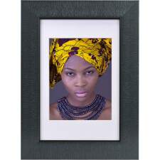 Africa plastic frame 20x30 cm dark gray