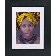 Africa plastic frame 40x50 cm black