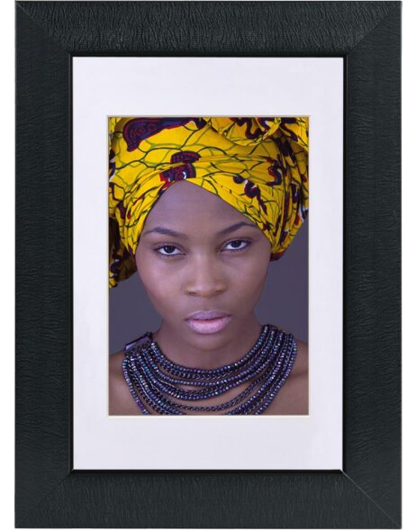 Africa plastic frame 40x60 cm black