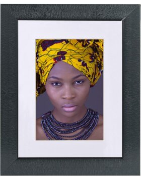 Africa plastic frame 50x70 cm dark gray