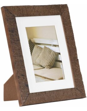 Picture Frame Wood Driftwood 15x20 dark brown