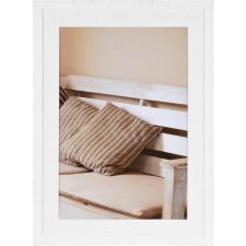 Drijfhout houten lijst 50x70 cm wit