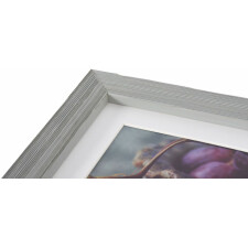 Deco wooden frame 15x20 cm gray