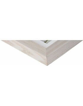 Deco wooden frame 20x30 cm white