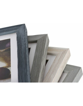 Deco wooden frame 40x50 cm white