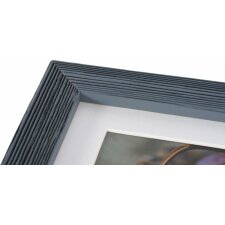 Deco wooden frame 40x50 cm blue