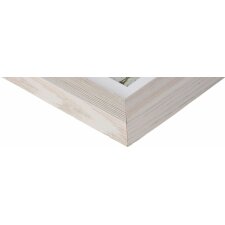 Deco Holzrahmen 10x15 cm weiß