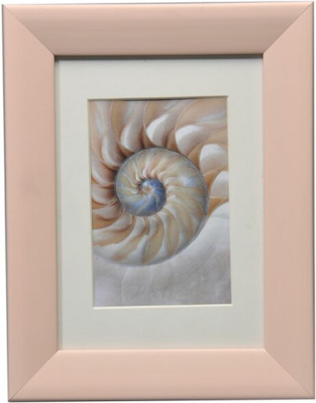 Soft Cloud wooden frame 50x70 cm pink