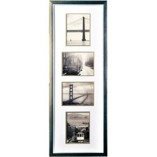 Frisco Bay gallery frame 4 photos 15x20 cm dark grey