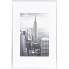 Manhattan alu frame 30x45 cm silver