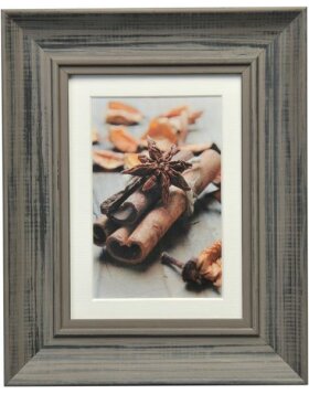 Anais wooden frame 18x24 cm dark brown