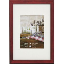 18x24 picture frame red Henzo Jardin wooden frame