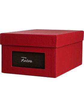 HNFD Photo Box Kandra rosso a coste 700 foto 10x15 cm