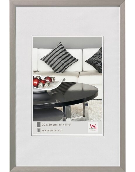 Walther cadre photo alu Chair 10x15 cm acier