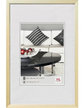 Walther Chair cadre alu 40x50 cm or