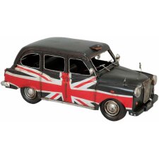 Modelo de taxi de Gran Bretaña negro 32x13x12 cm