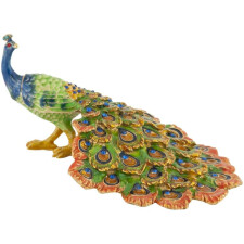 Dekodose Peacock 15 cm gold