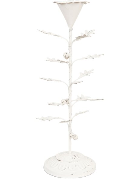 chandelier de No&euml;l blanc