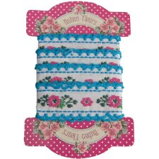 Fabric belt for crafting floral pattern 60 cm